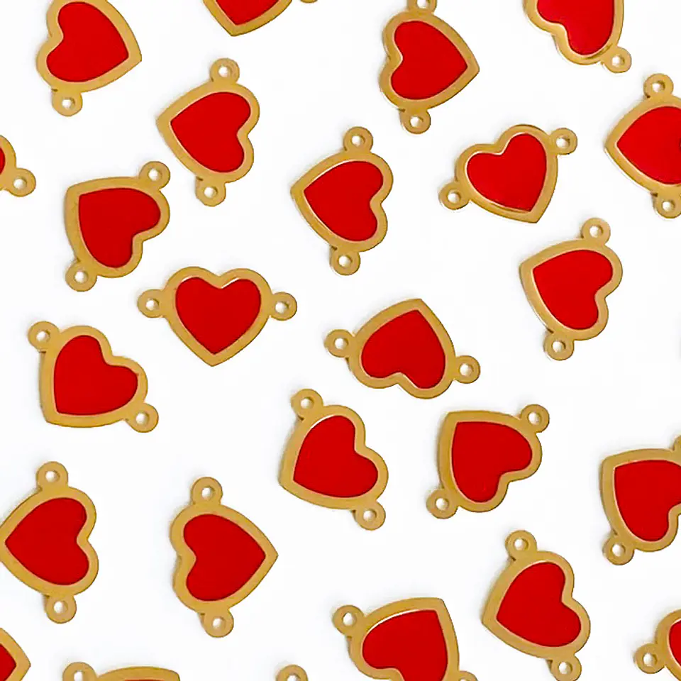DIJE ✦ CORAZÓN ACERO  1