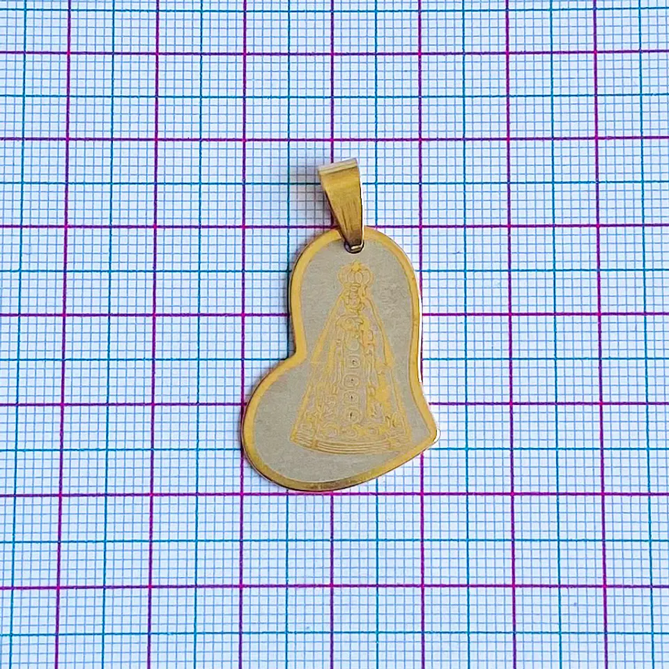 DIJE VIRGEN DE CHIQUINGURÁ ACERO 2