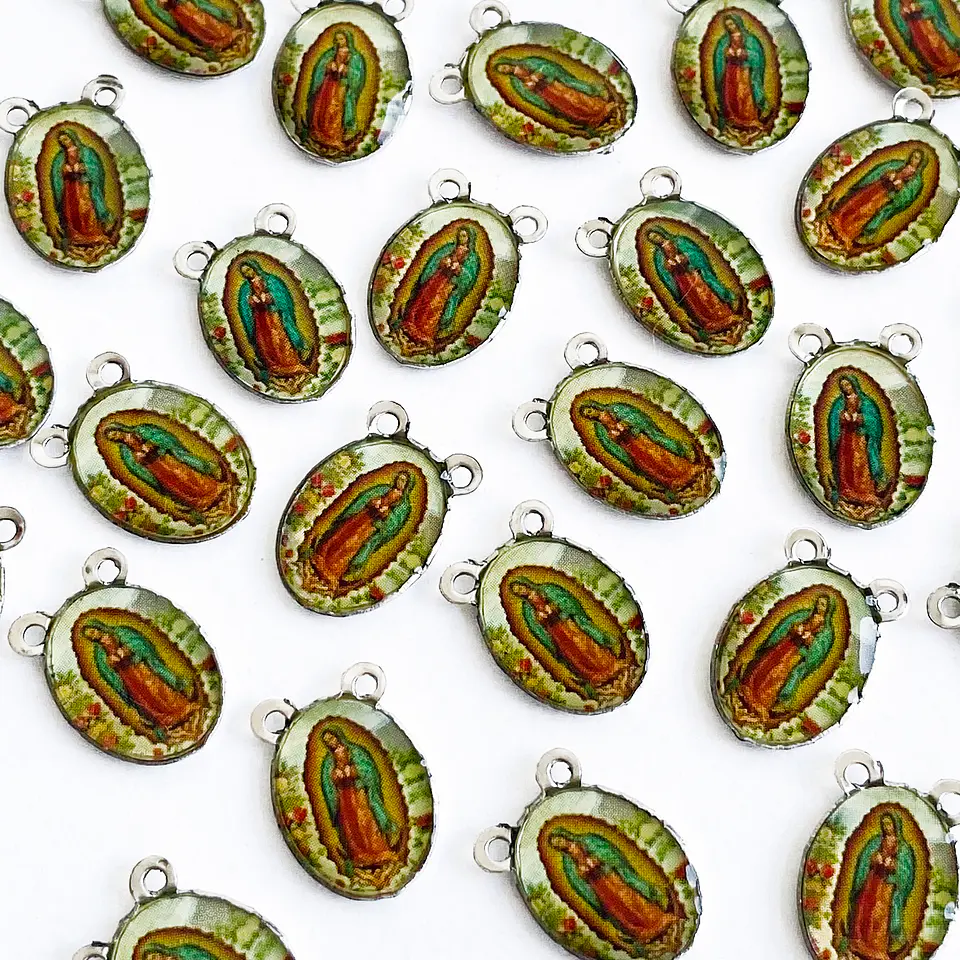 DIJE ✦ VIRGEN DE GUADALUPE ACERO                  1