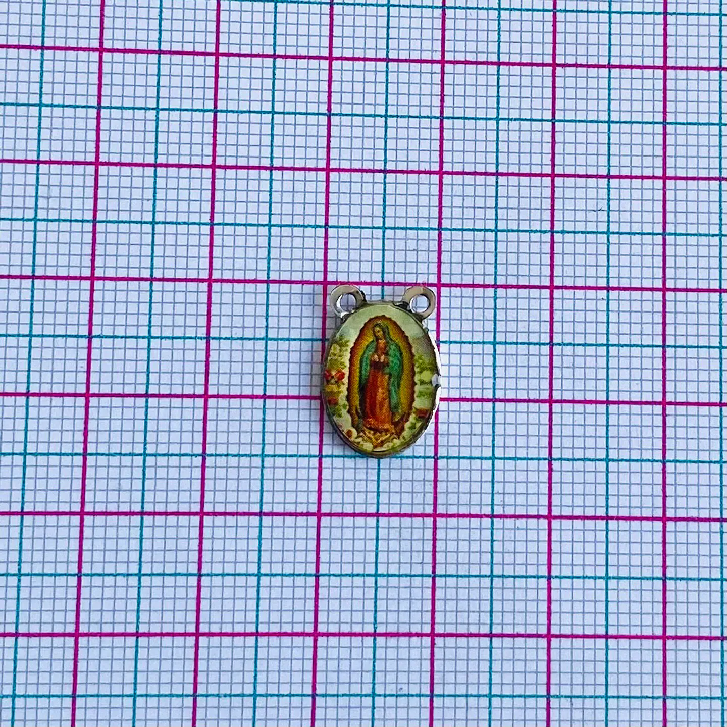 DIJE ✦ VIRGEN DE GUADALUPE ACERO                  2
