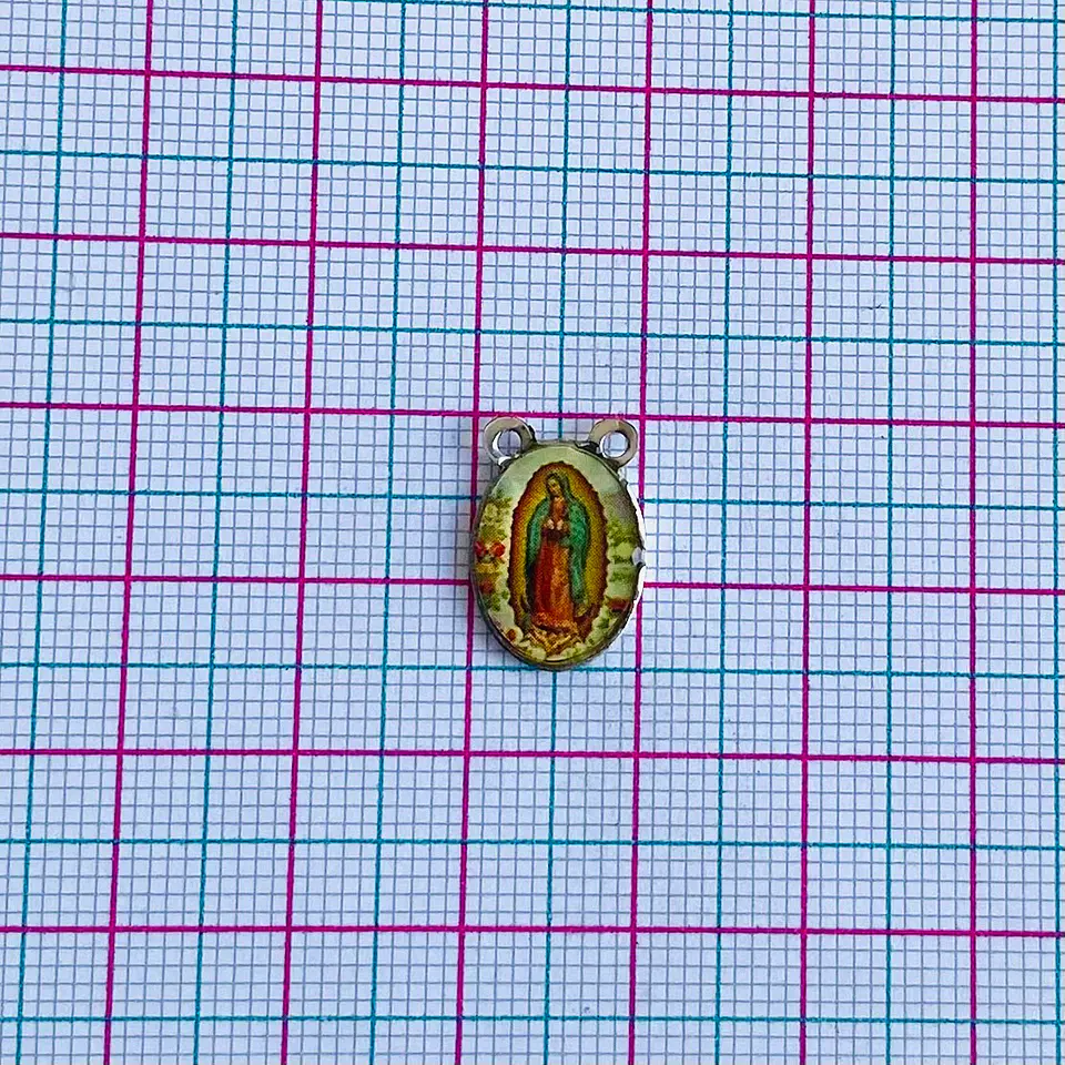 DIJE ✦ VIRGEN DE GUADALUPE ACERO                  2