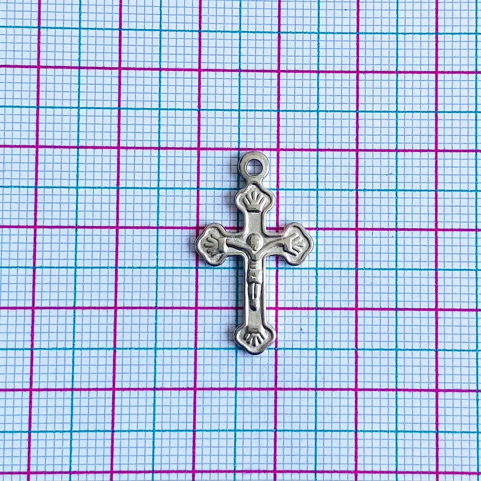 DIJE CRISTO ACERO 2
