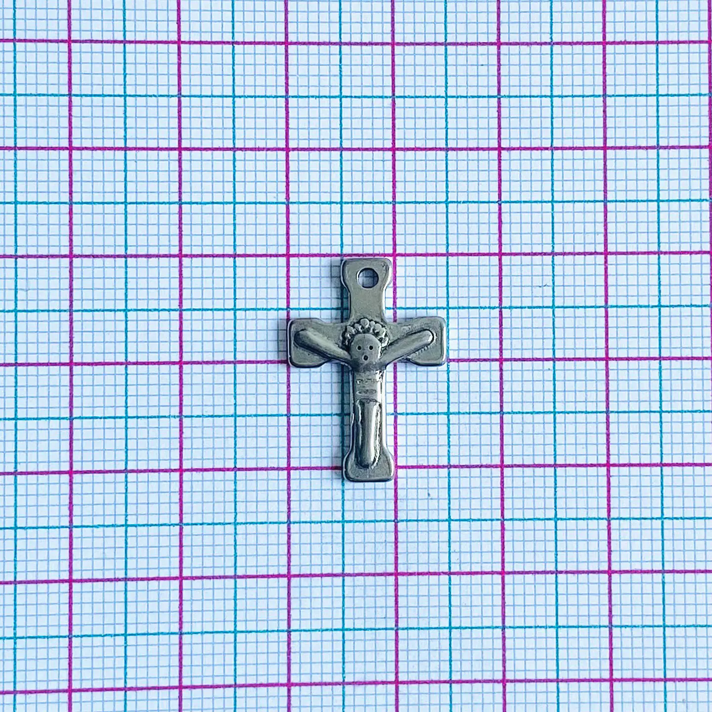 DIJE CRISTO ACERO 2