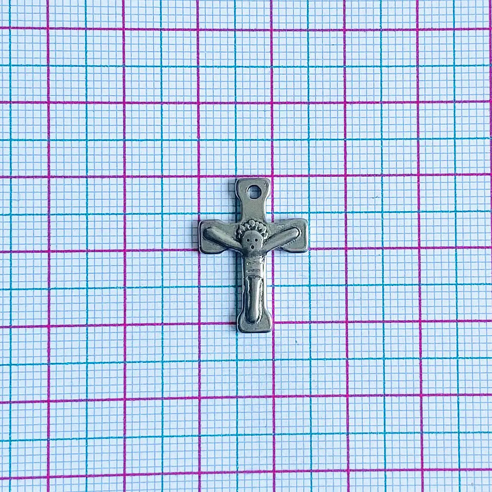 DIJE CRISTO ACERO 2