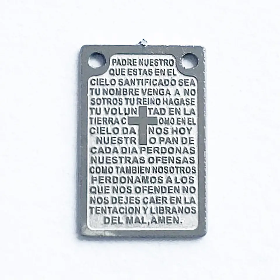 ESCAPULARIO SAGRADO CORAZÓN DE JESÚS ACERO 3