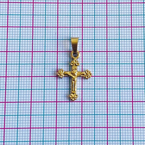 DIJE CRISTO ACERO 