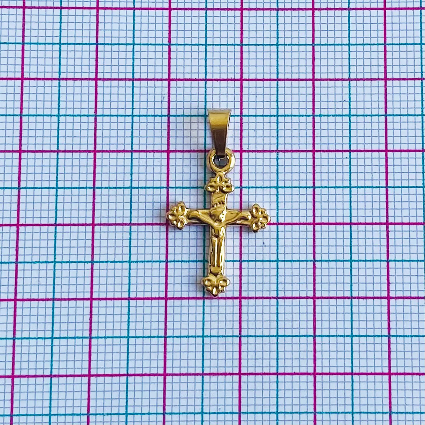 DIJE CRISTO ACERO  2