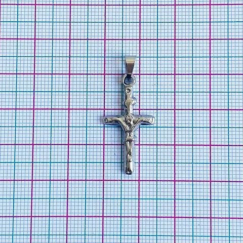DIJE CRISTO ACERO 