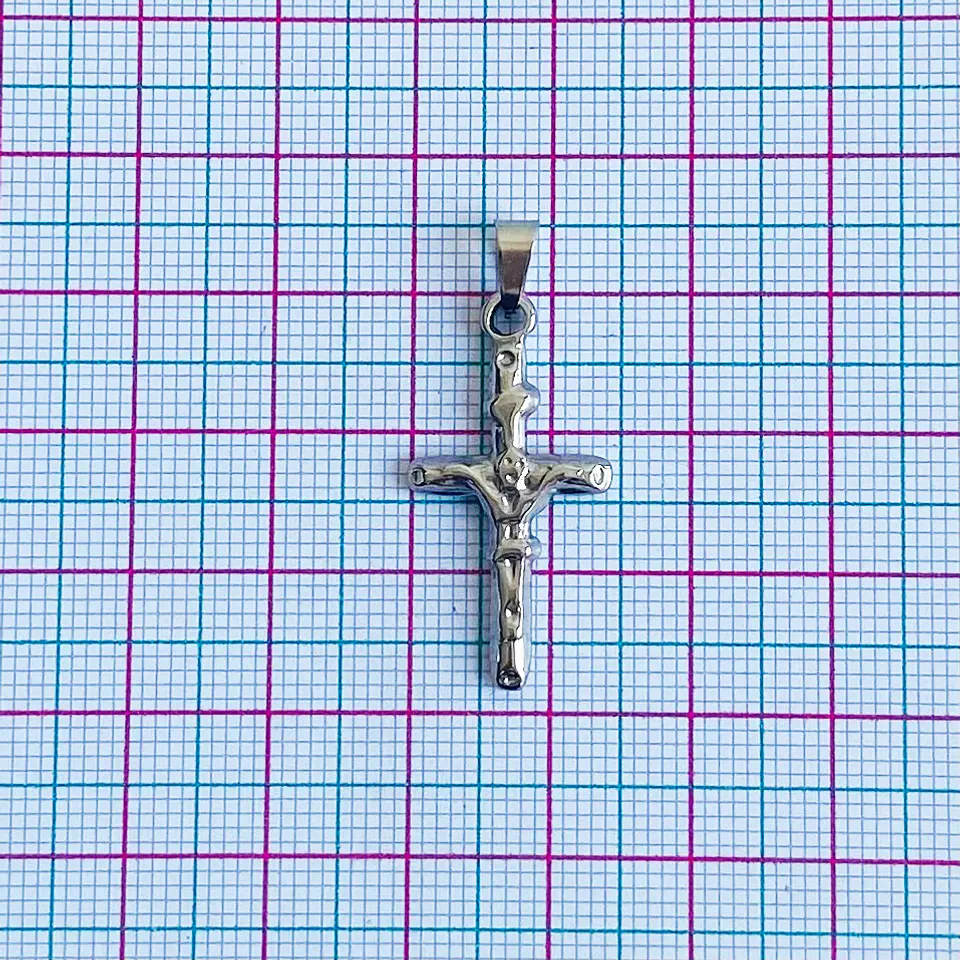 DIJE CRISTO ACERO  2