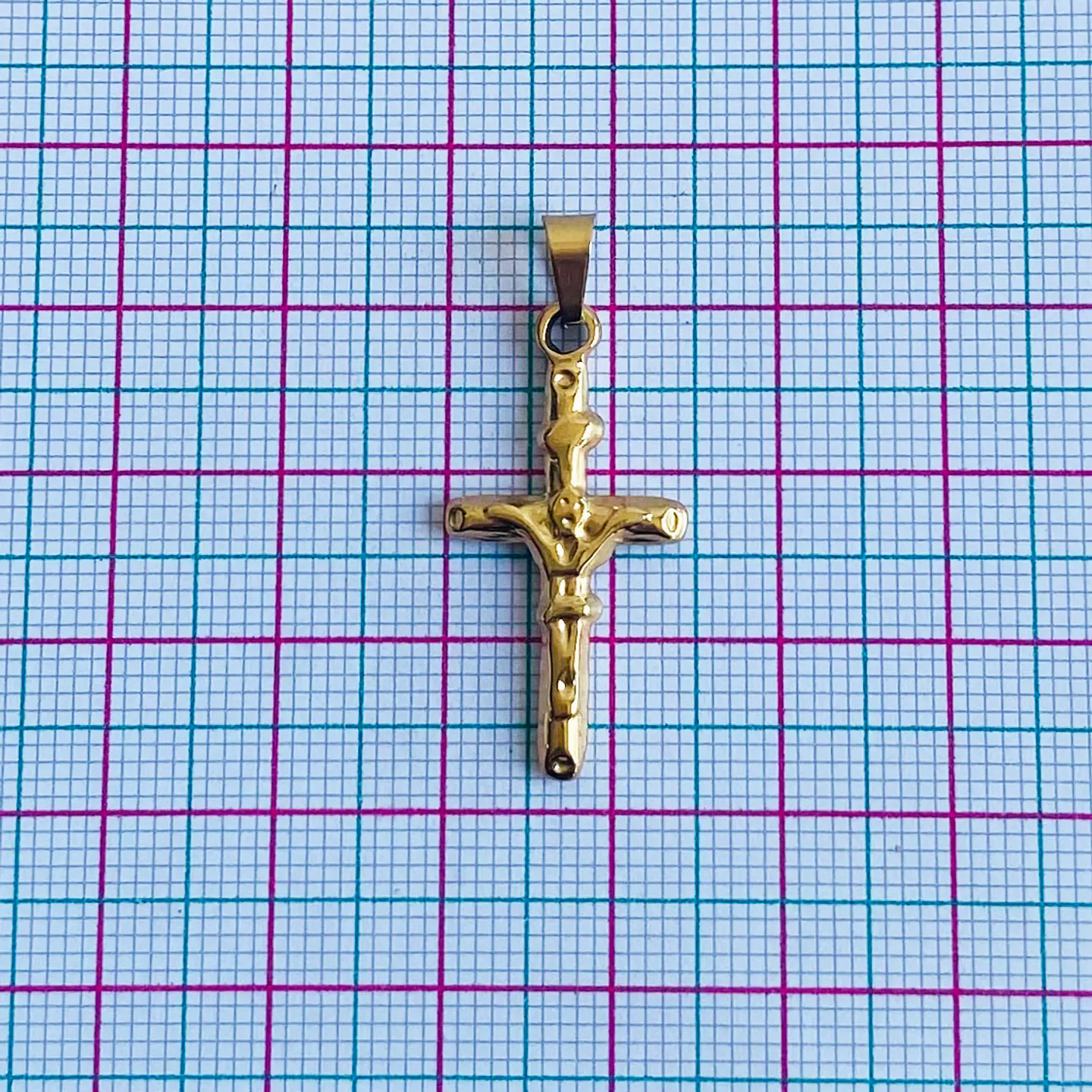 DIJE CRISTO ACERO 2