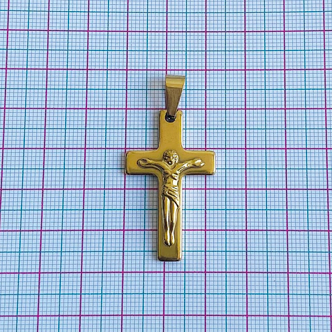 DIJE CRISTO ACERO