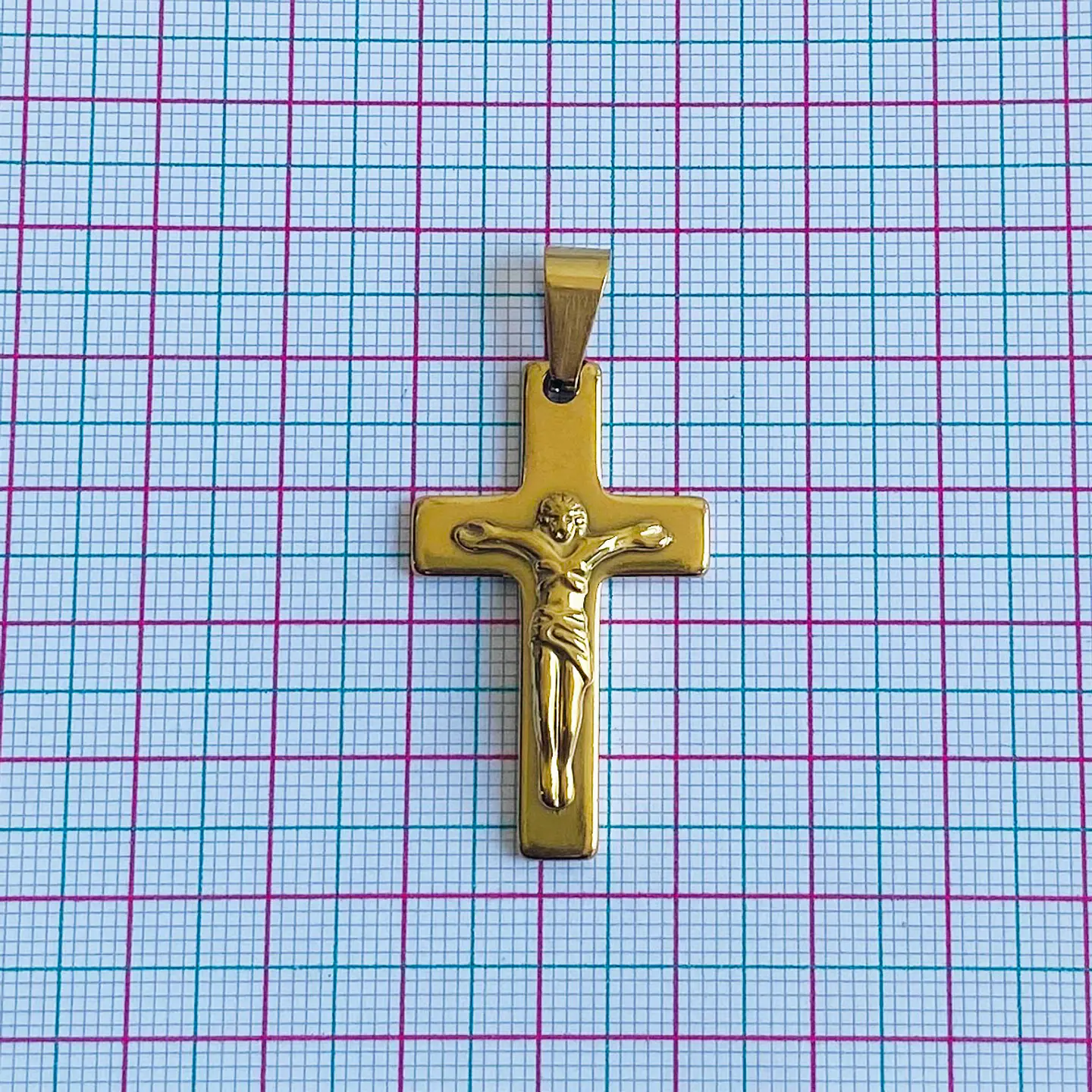 DIJE CRISTO ACERO 2
