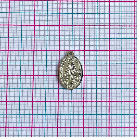 MEDALLA VIRGEN MILAGROSA ACERO