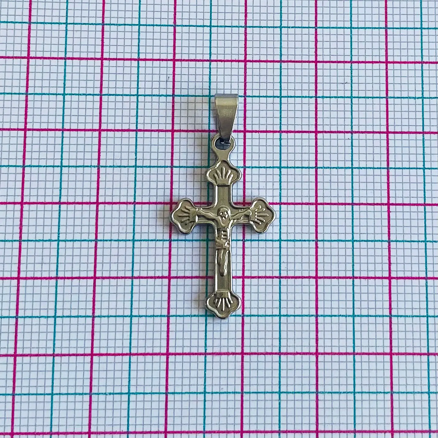 DIJE CRISTO ACERO 2