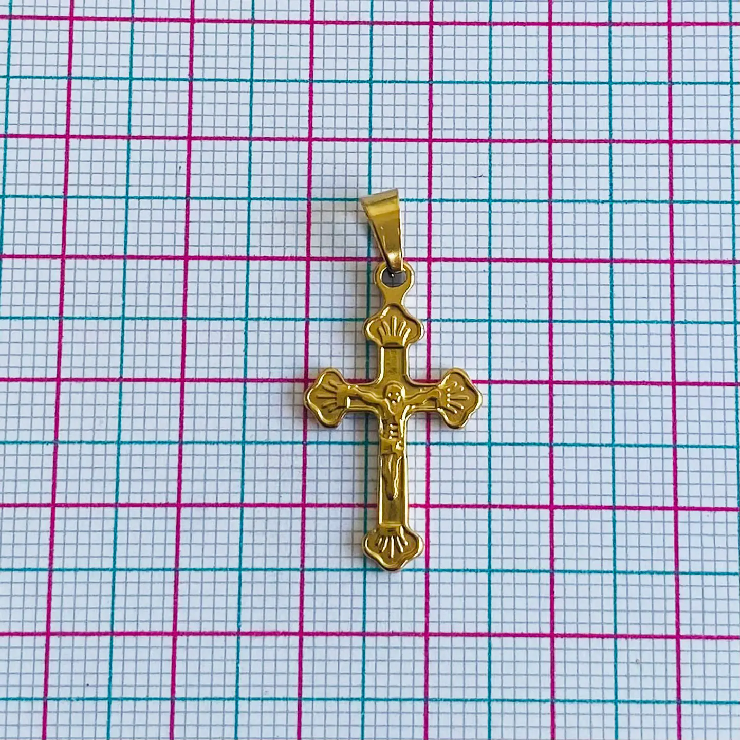 DIJE CRISTO ACERO 2