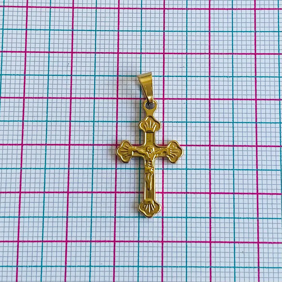 DIJE CRISTO ACERO 2