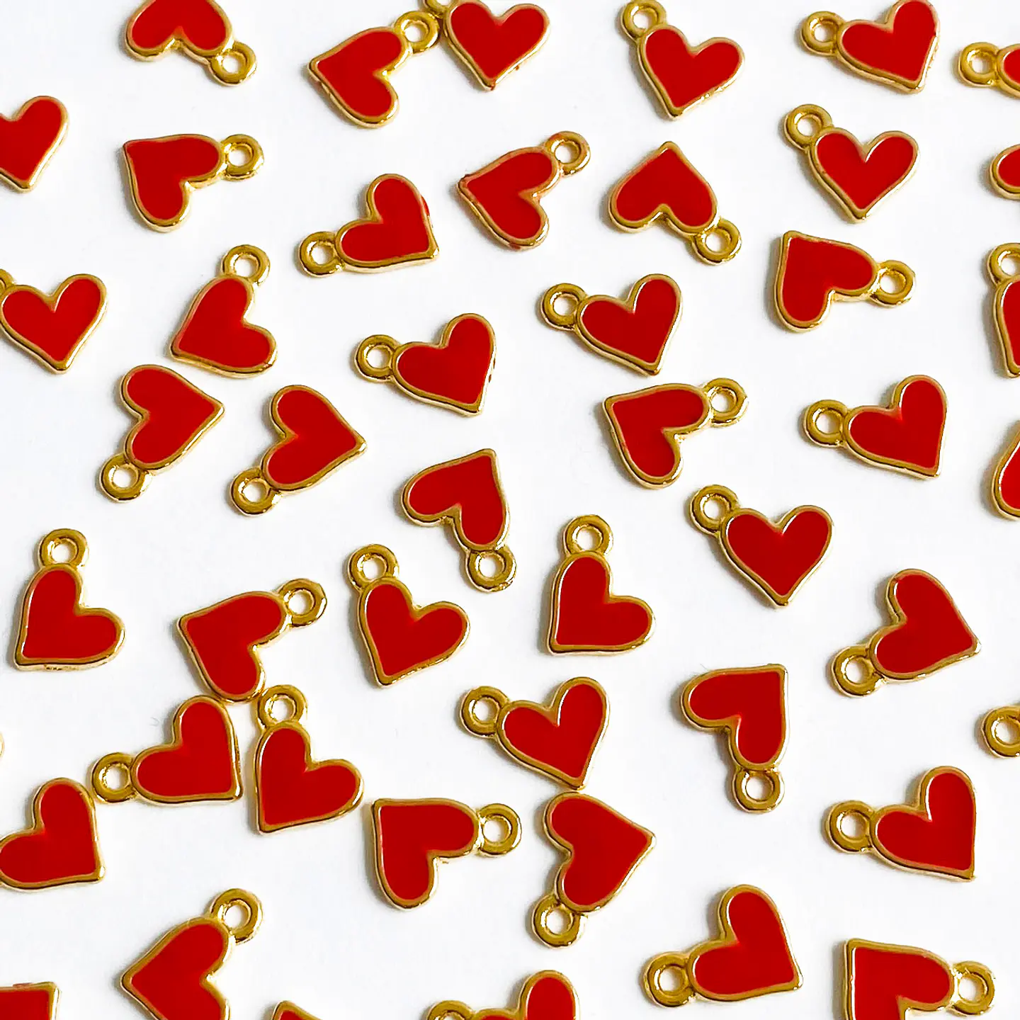 DIJE ✦ ﻿CORAZÓN BAÑO DE ORO (ELIGE TU COLOR FAVORITO)  5