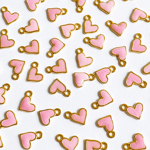 CORAZÓN BAÑO DE ORO (ELIGE TU COLOR FAVORITO) T6507/COLOR