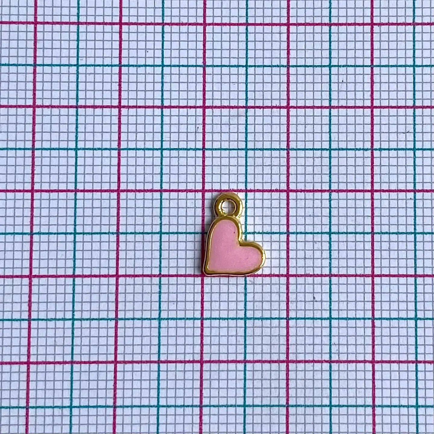 DIJE ✦ ﻿CORAZÓN BAÑO DE ORO (ELIGE TU COLOR FAVORITO)  2