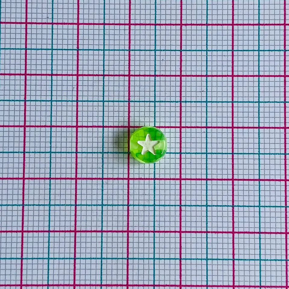 SEPARADOR ✦ PASTILLA ESTRELLA PLASTICA 2