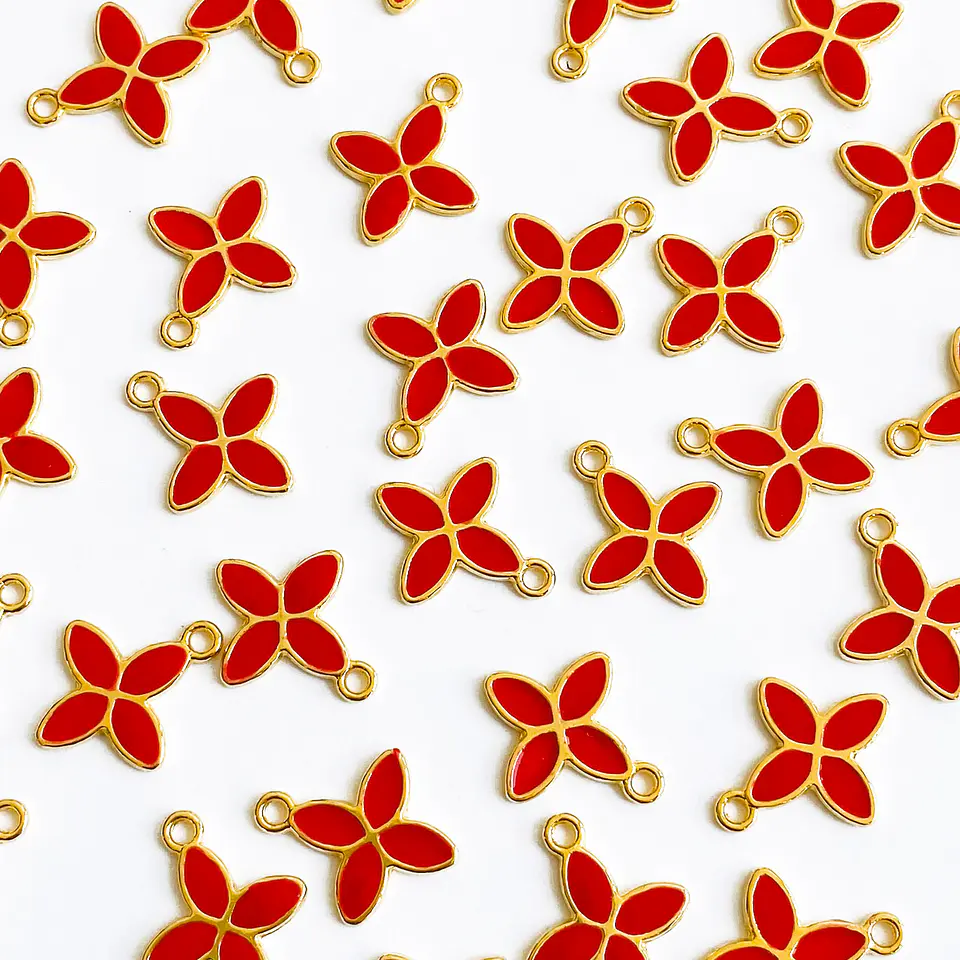 FLOR BAÑO DE ORO (ELIGE TU FAVORITA) W-3014-G/COLOR	 1