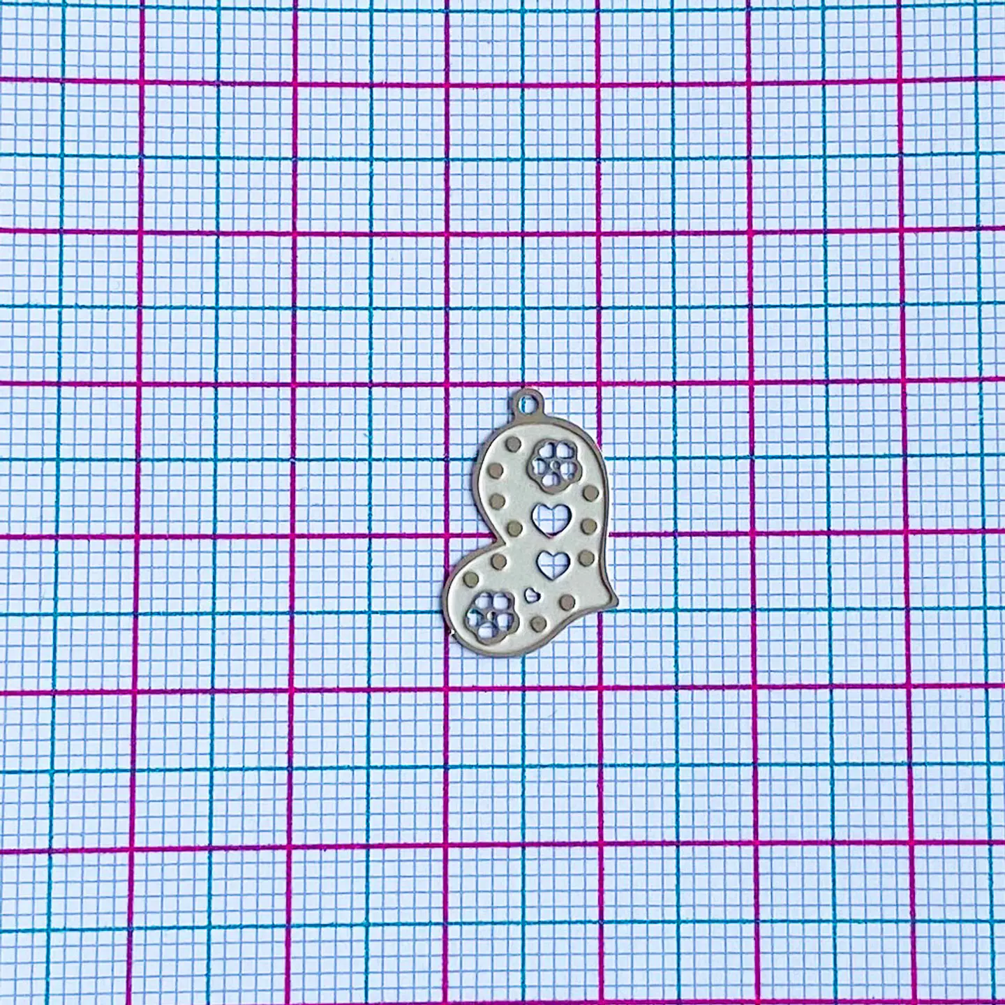 CORAZÓN ACERO (ELIGE TU COLOR FAVORITO) DJA081 2