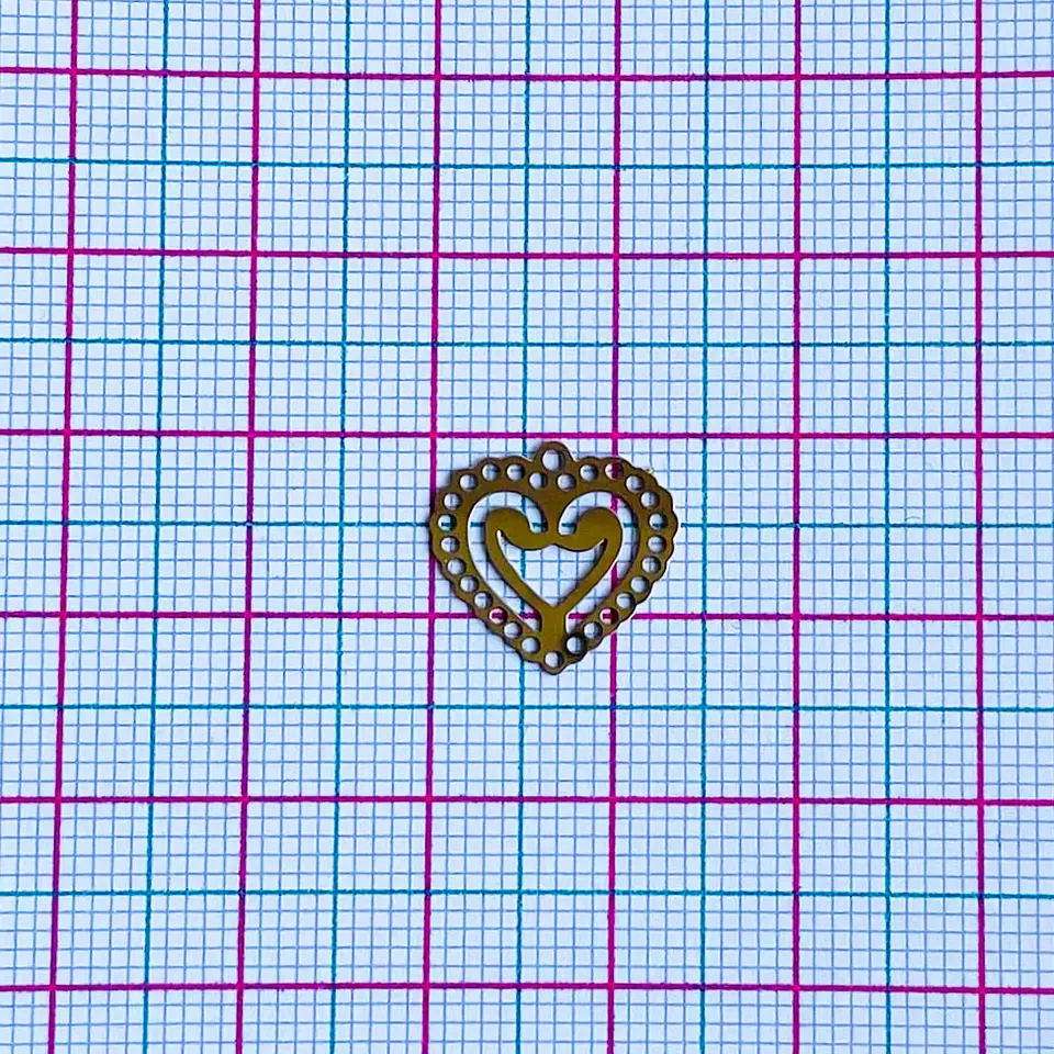 CORAZÓN ACERO (ELIGE TU COLOR FAVORITO) DJA100 2
