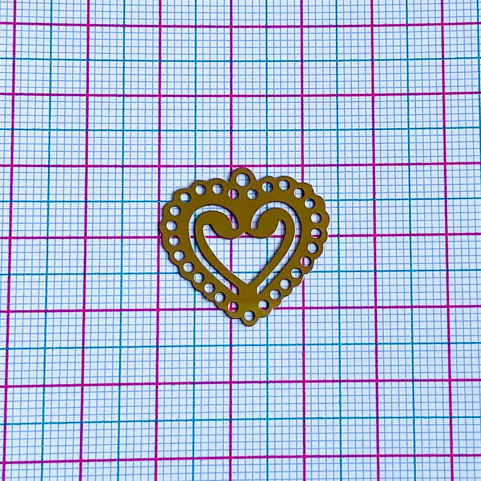 CORAZÓN ACERO (ELIGE TU COLOR FAVORITO) DJA106 2