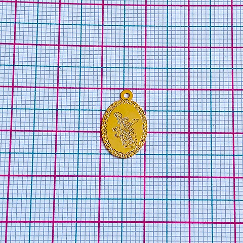 ARCÁNGEL SAN GABRIEL MINI DIJE BAÑO DE ORO SQ-1422-G