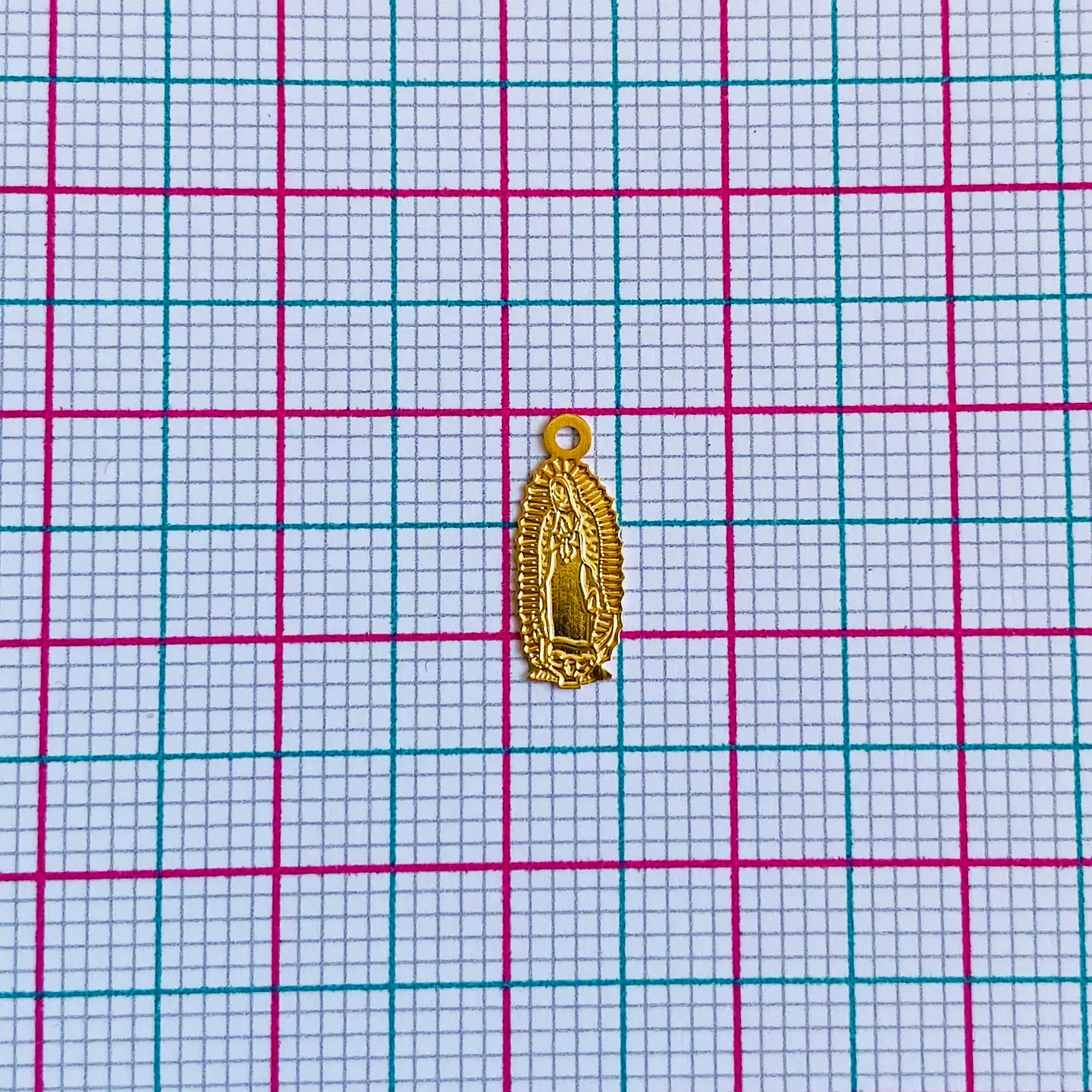 DIJE ✦ VIRGEN DE GUADALUPE BAÑO DE ORO 2