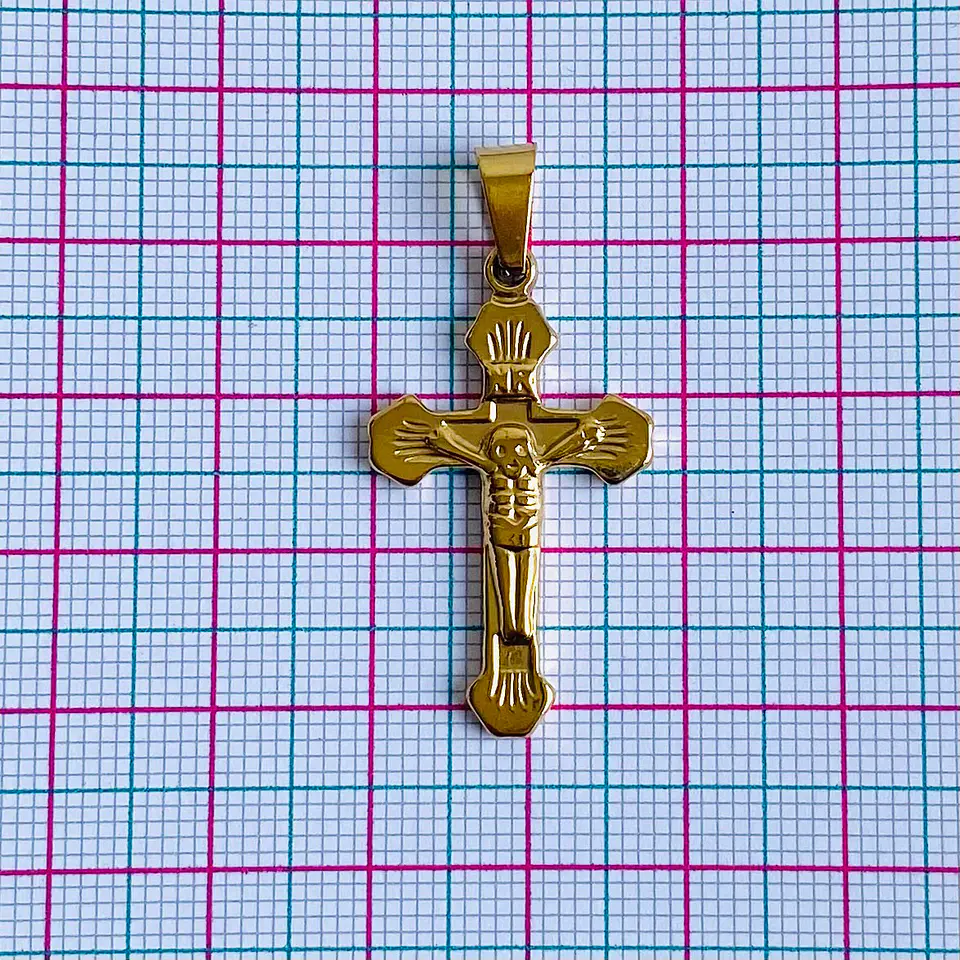 DIJE CRISTO ACERO 2