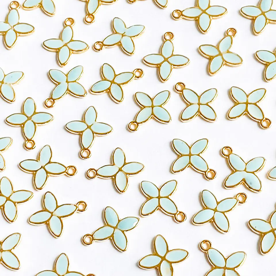 FLOR BAÑO DE ORO (ELIGE TU FAVORITA) W-3014-G/COLOR	 5