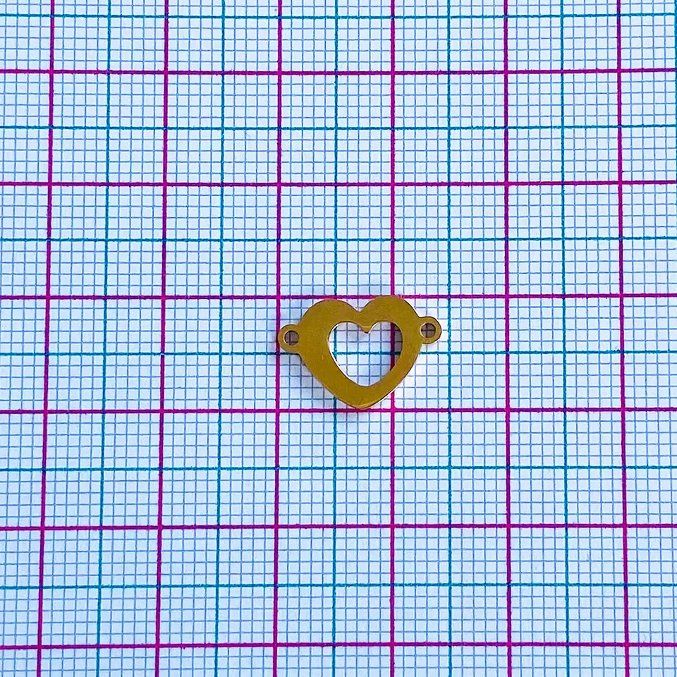 CORAZÓN ACERO R-8953-1 2