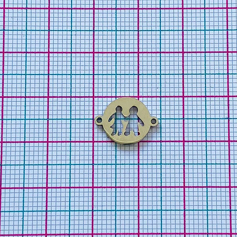 PAREJA NIÑOS ACERO IR-6865