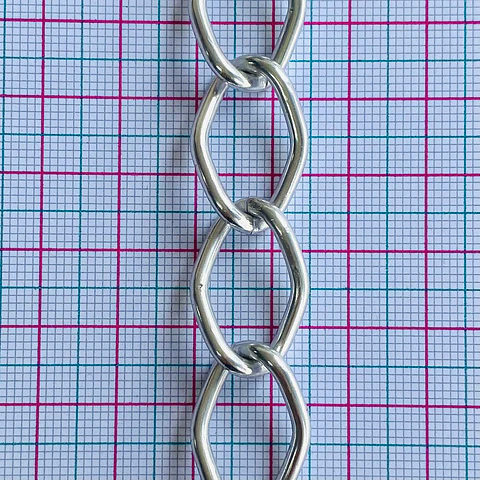 CADENA ✦ ALUMINIO ROMBO