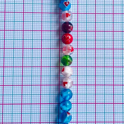 BOLA MURRINA CORAZÓN MBCC6MM