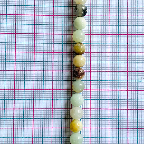 PIEDRA ✦ AMAZONITE 6MM