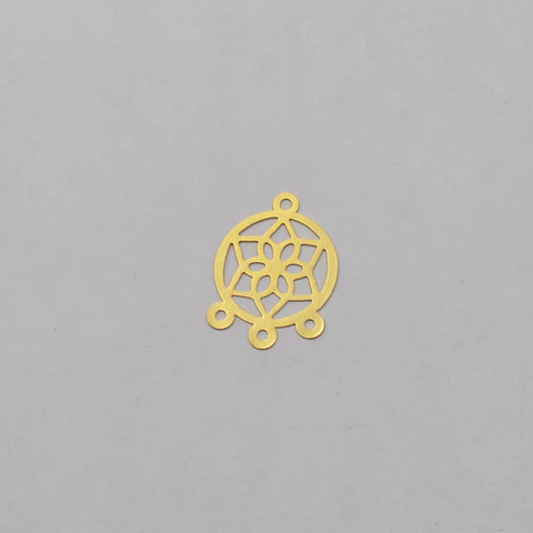 HERRAJE ✦ ATRAPA SUEÑOS BAÑO DE ORO 