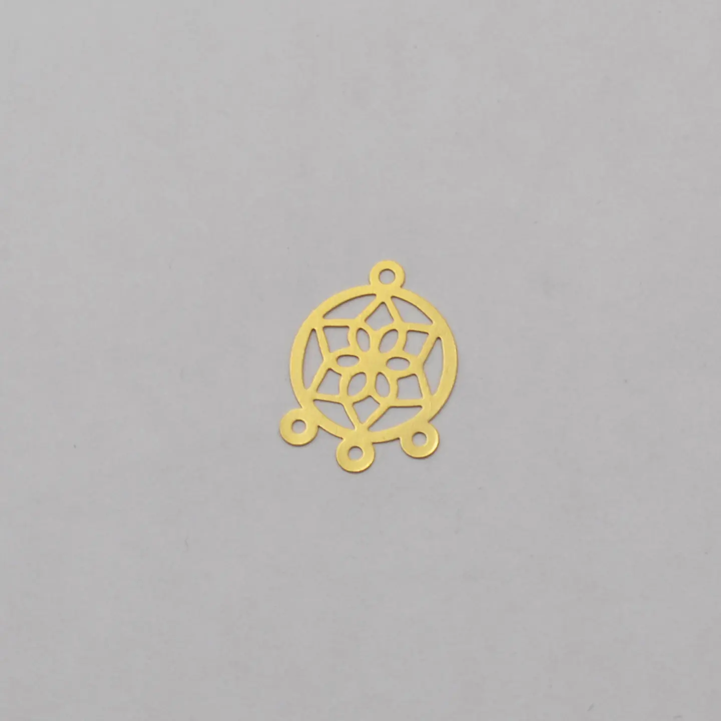 HERRAJE ✦ ATRAPA SUEÑOS BAÑO DE ORO  1