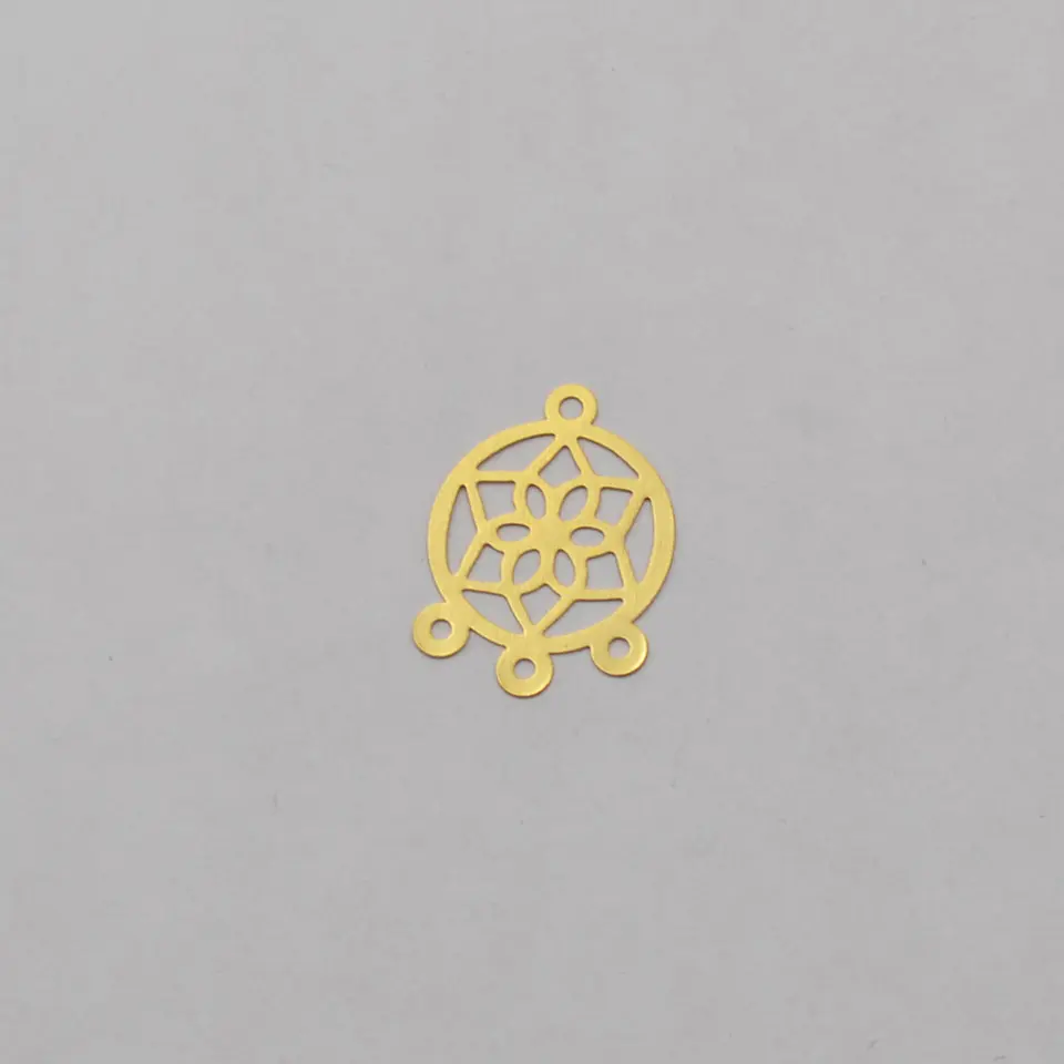 HERRAJE ✦ ATRAPA SUEÑOS BAÑO DE ORO  1