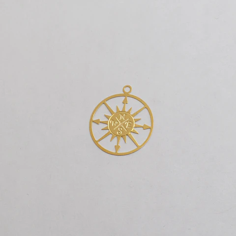 BRÚJULA BAÑO DE ORO T4921