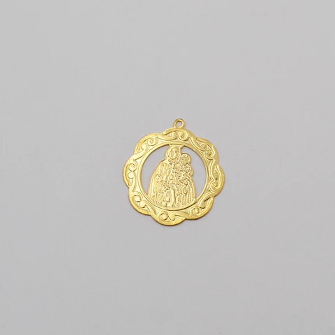 VIRGEN BAÑO DE ORO C3740