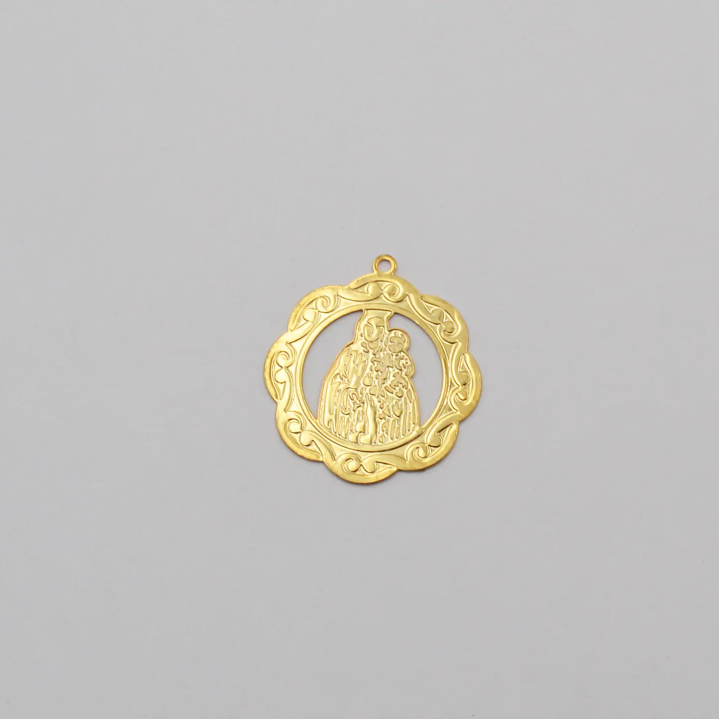 VIRGEN BAÑO DE ORO C3740 1