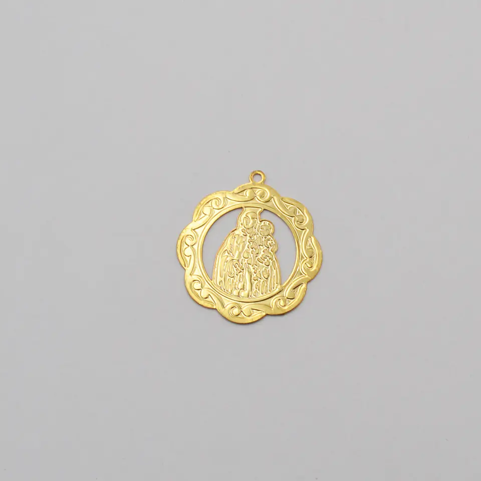 VIRGEN BAÑO DE ORO C3740 1