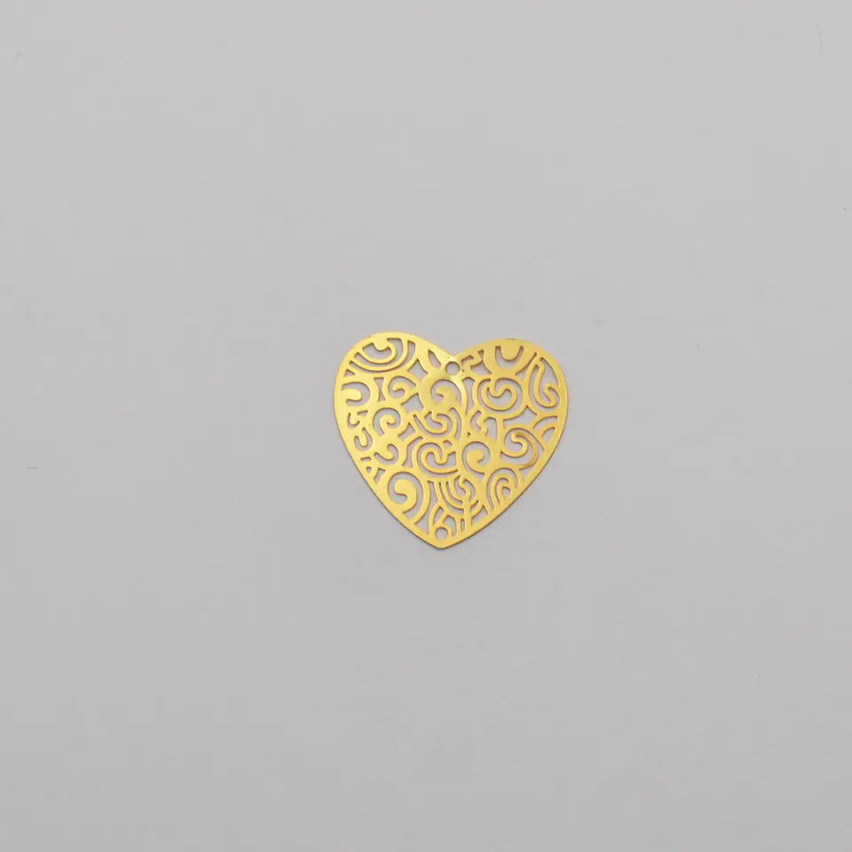 CORAZÓN BAÑO DE ORO T5044 1