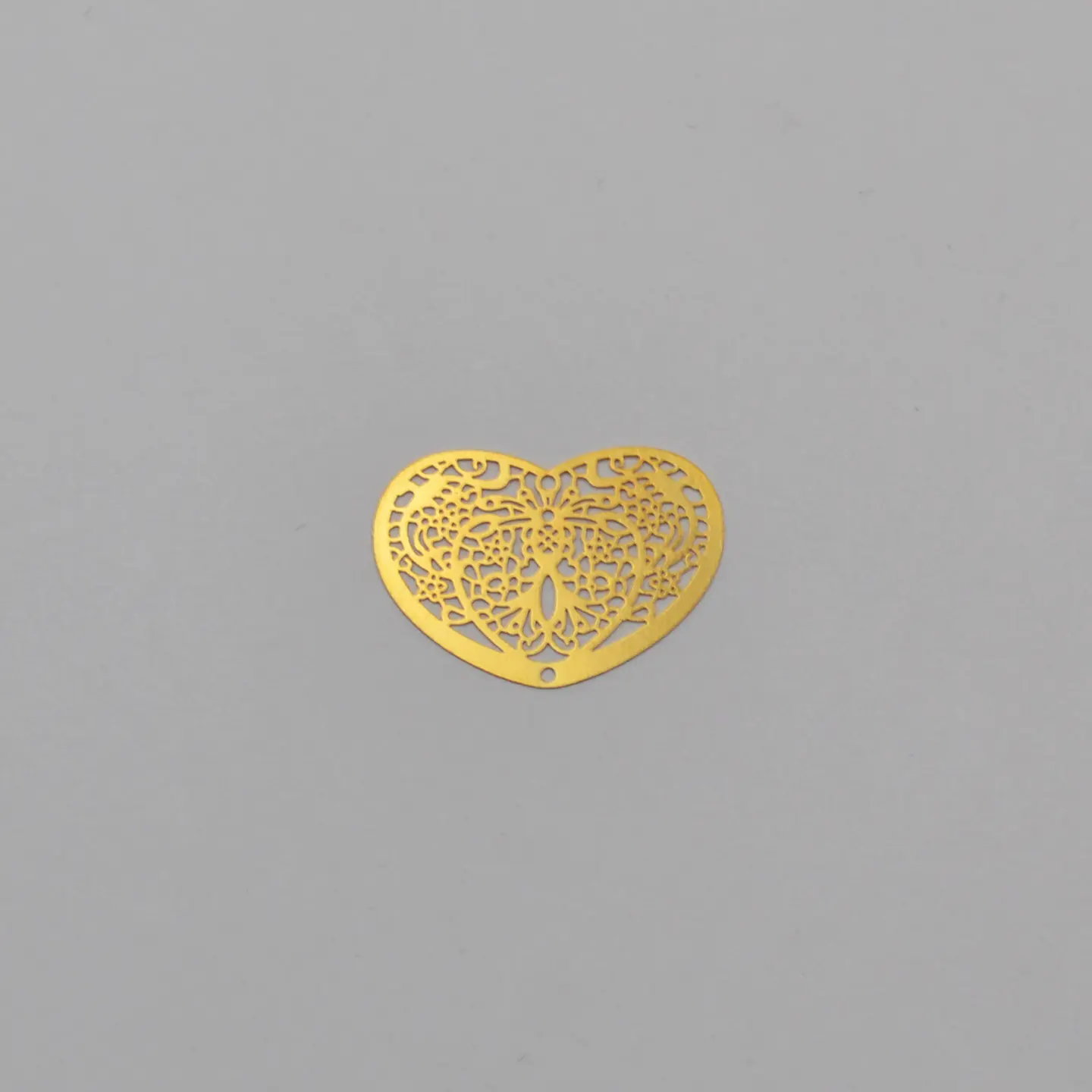 CORAZÓN BAÑO DE ORO T2555 1