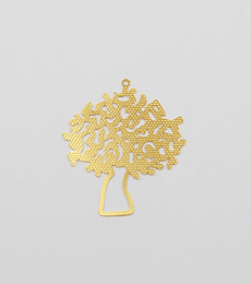 ÁRBOL BAÑO DE ORO B2415-GOLD