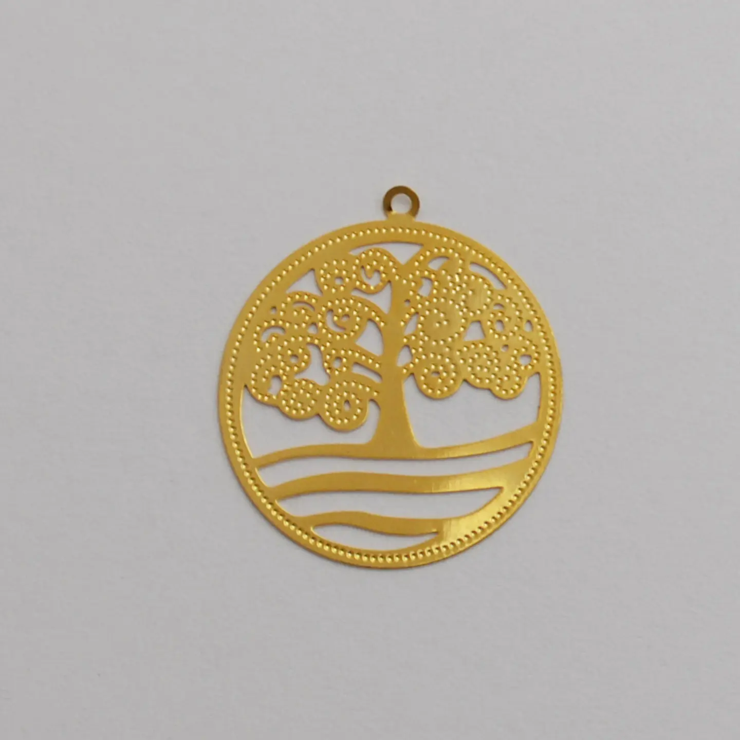 MINI DIJE ✦ ÁRBOL BAÑO DE ORO 23*20 MM 1