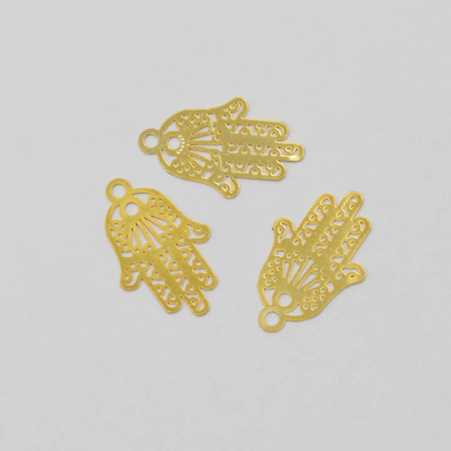 MANO HAMSA BAÑO DE ORO C1267* 1