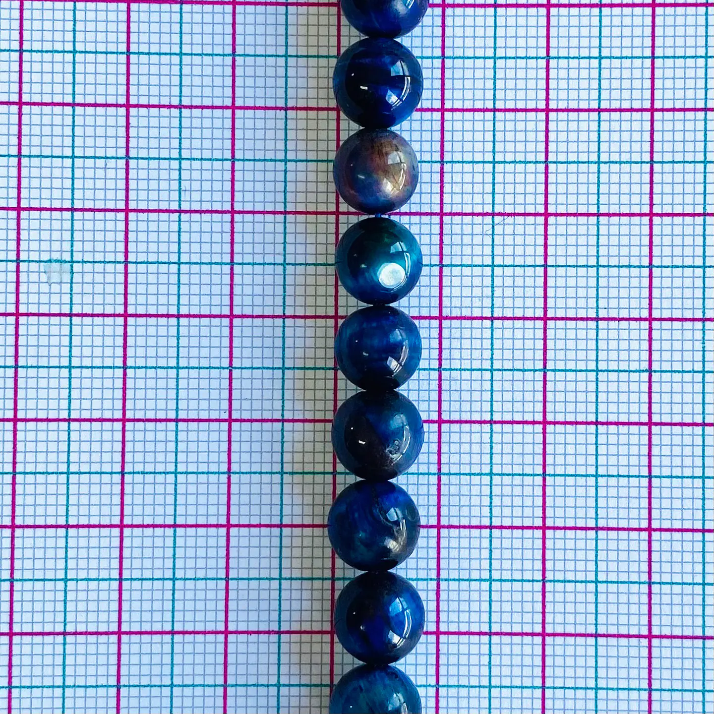 PIEDRA OJO DE TIGRE MIX AZULES 8MM 2
